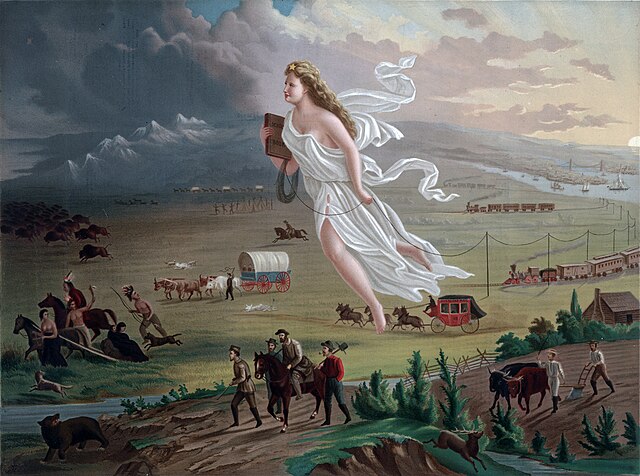 John Gast: American Progress (1872)