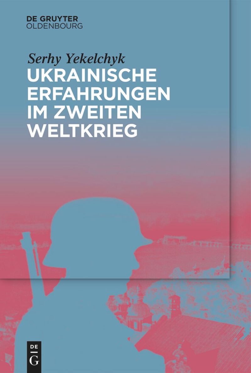 Das Buchcover zeigt grafisch den Umriss eines Soldaten. 