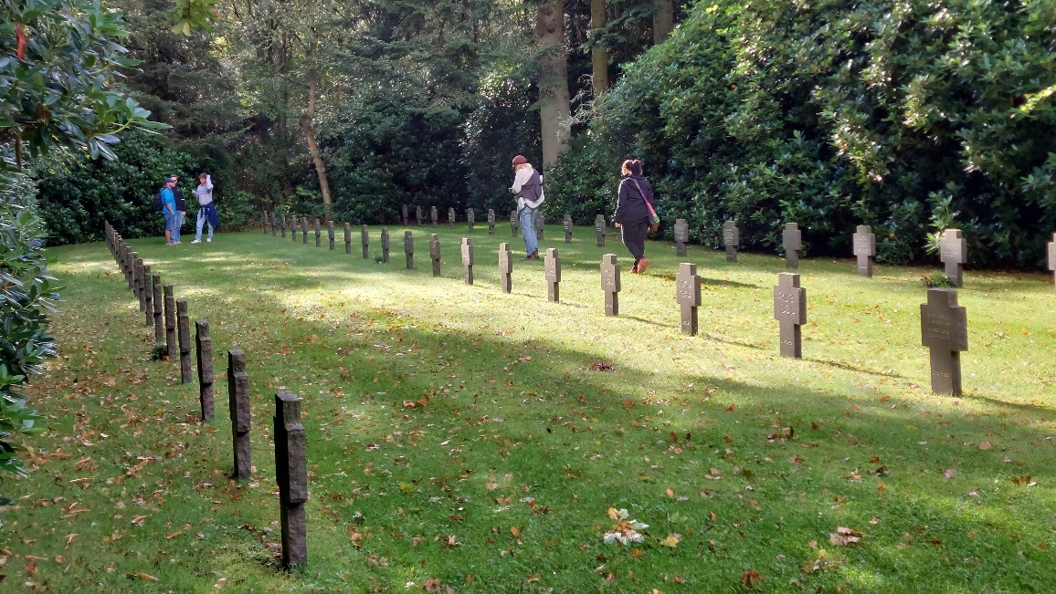 Kriegsgräberstätte Oksbøl (Dänemark). Foto: Irmgard Zündorf