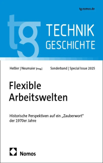 Cover »Sonderband | Special Issue 2025 Zeitschrift Technikgeschichte«