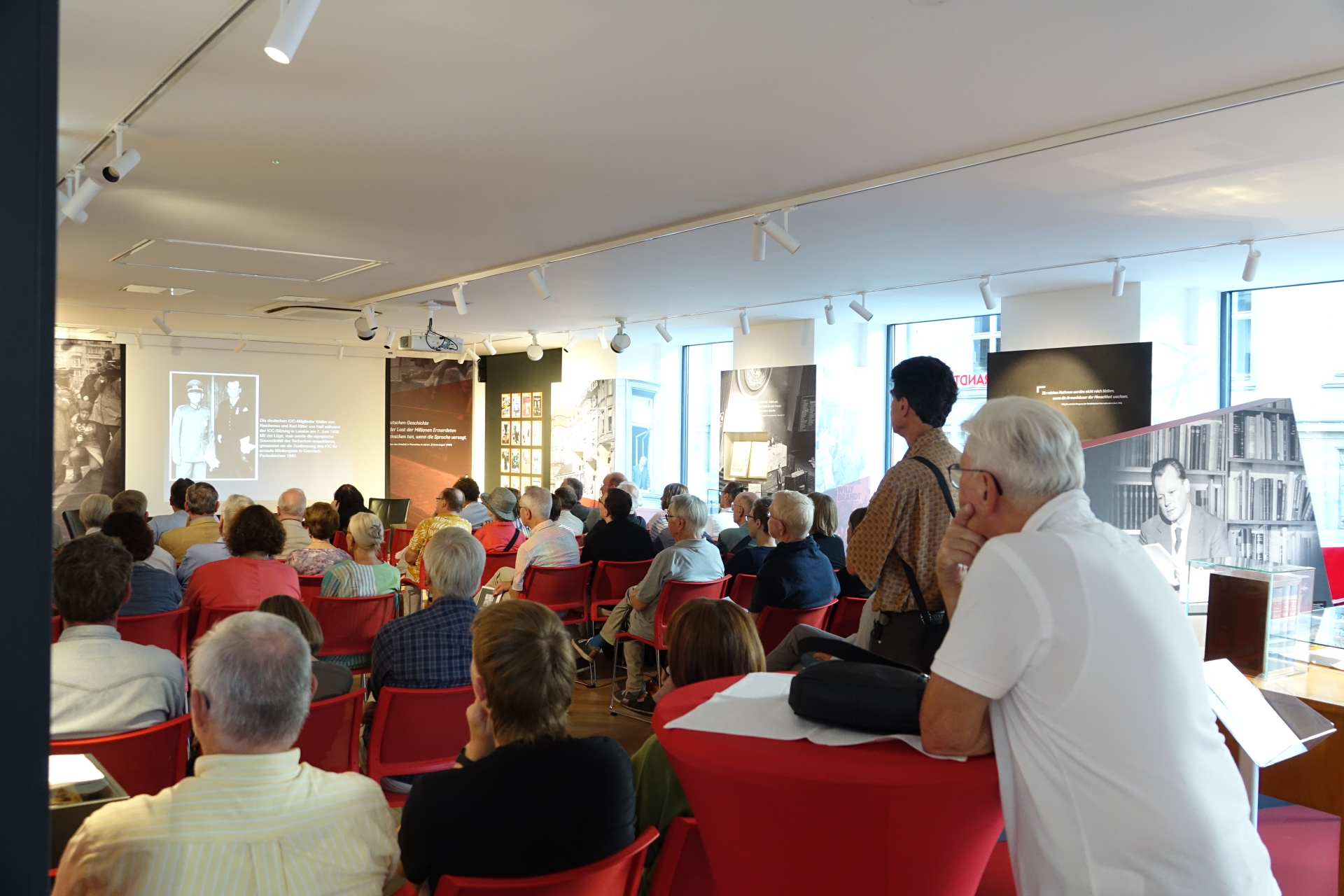 Buchvorstellung im Forum Willy Brandt in Berlin