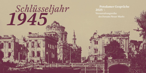 Cover Flyer Potsdamer Gespräche 2025