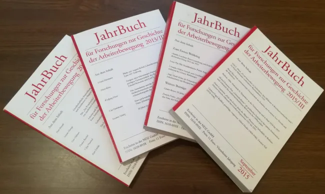 JahrBuch Arbeiterbewegung