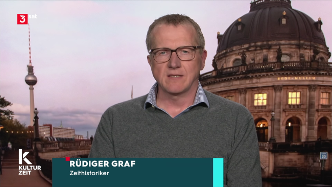 Rüdiger Graf im Interview bei »Kulturzeit« (3sat)