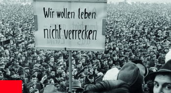 Cover Heft 2/2024-2025 der Fachzeitschrift Zeithistorische Forschungen zeigt die Demonstration auf dem Münchener Königsplatz, 23. Januar 1948.