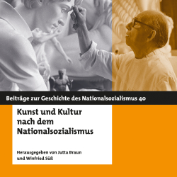 Buchcover Kunst und Kultur nach dem Nationalsozialismus, erschienen 2025 im Wallstein Verlag