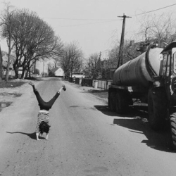 Annäherung und Begegnung – Beerfelde um 1985, Foto: Joachim Richau